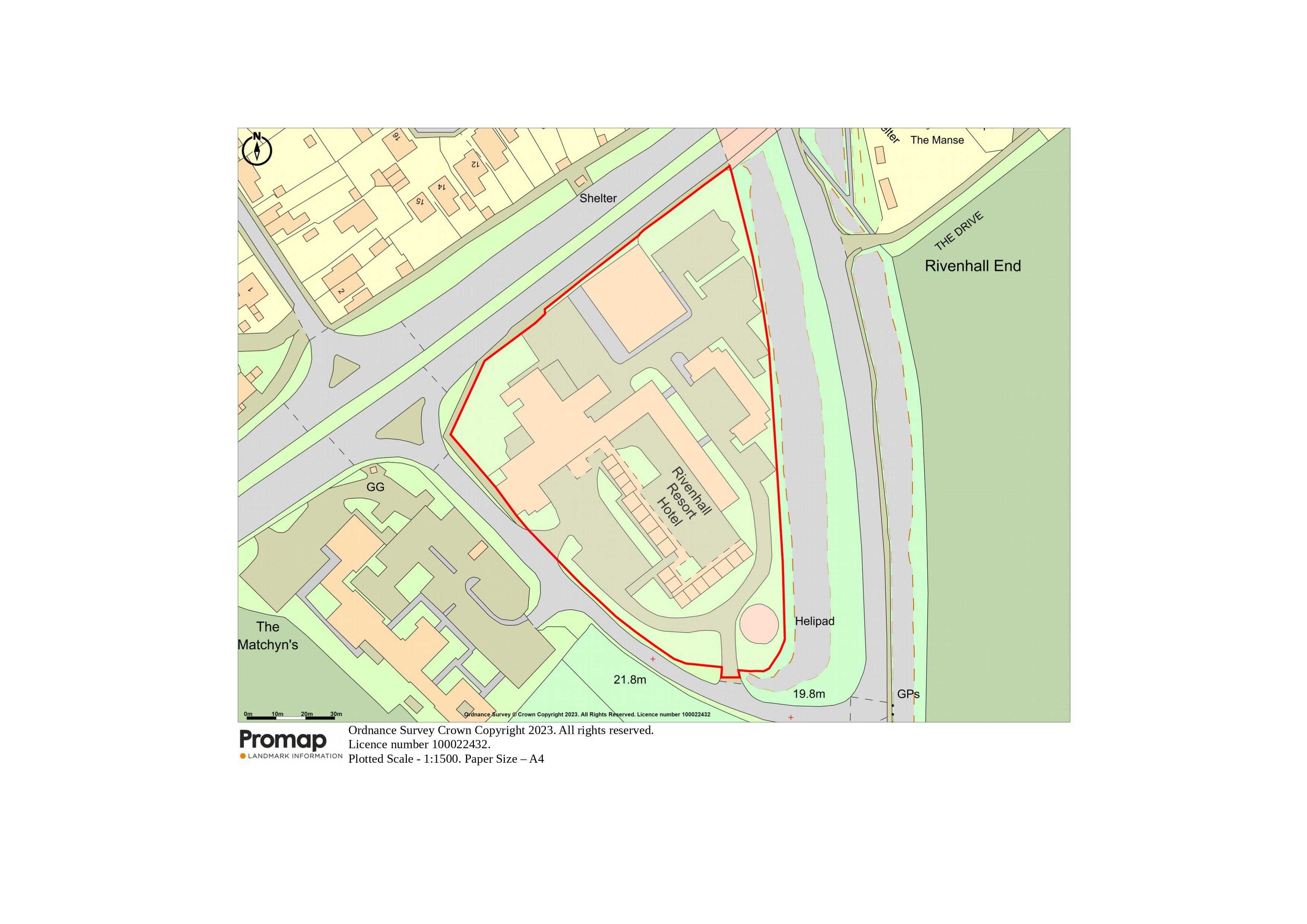 Rivenhall Hotel Site, Rivenhall End, Witham, Essex CM8 3HB