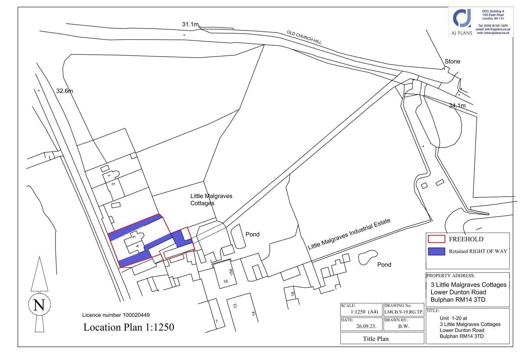 3 Little Malgraves Cottages, Lower Dunton Road, Bulphan, Upminster, Essex, RM14 3TD