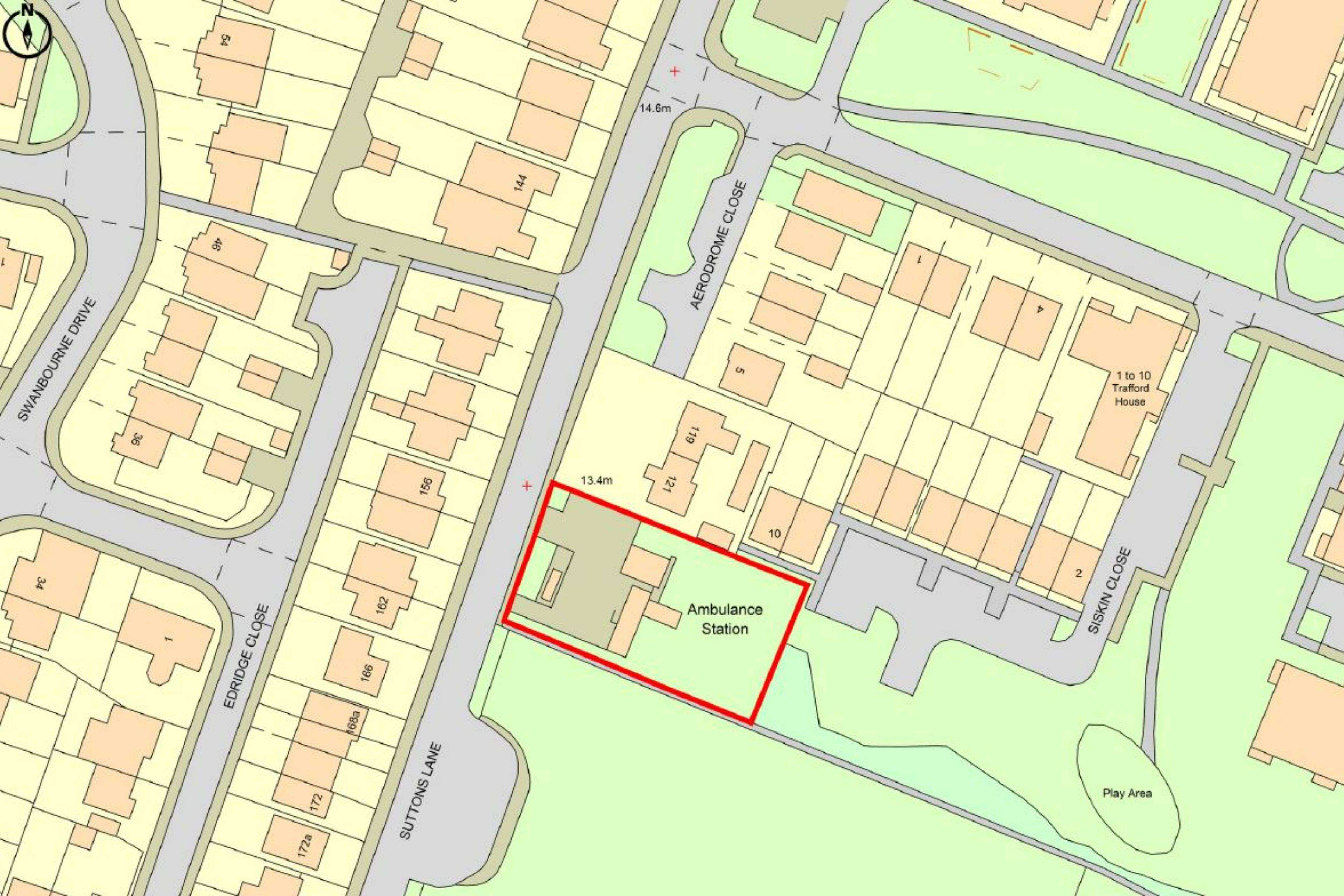 Hornchurch Ambulance Station, Suttons Lane, Hornchurch, RM12 6RU