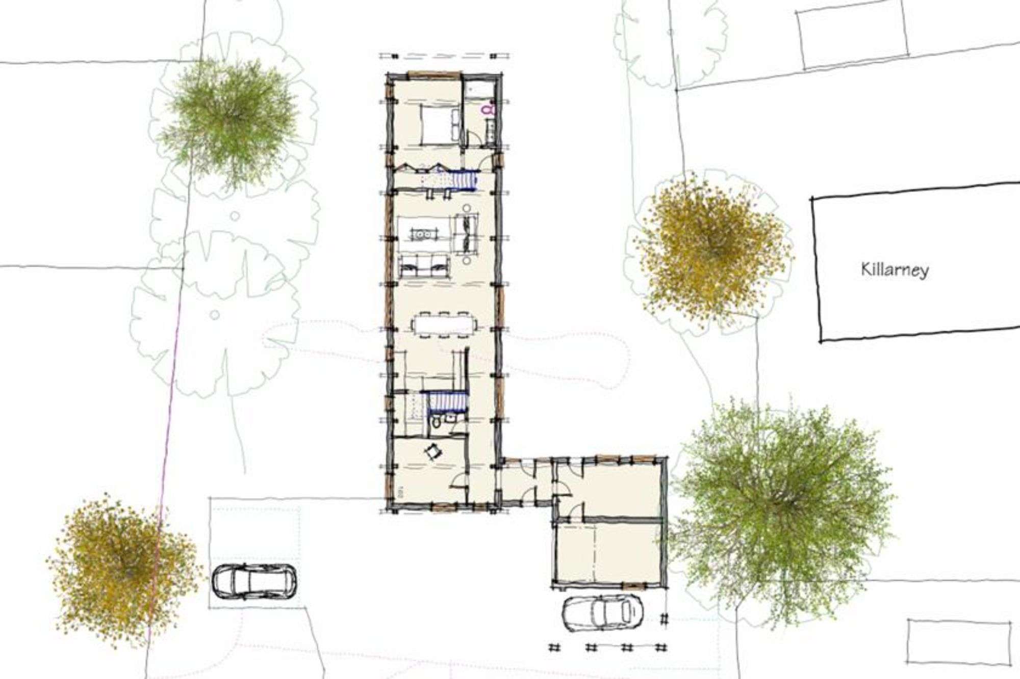 Development land to the rear of The Queen, Brandeston, Suffolk IP13 7AD