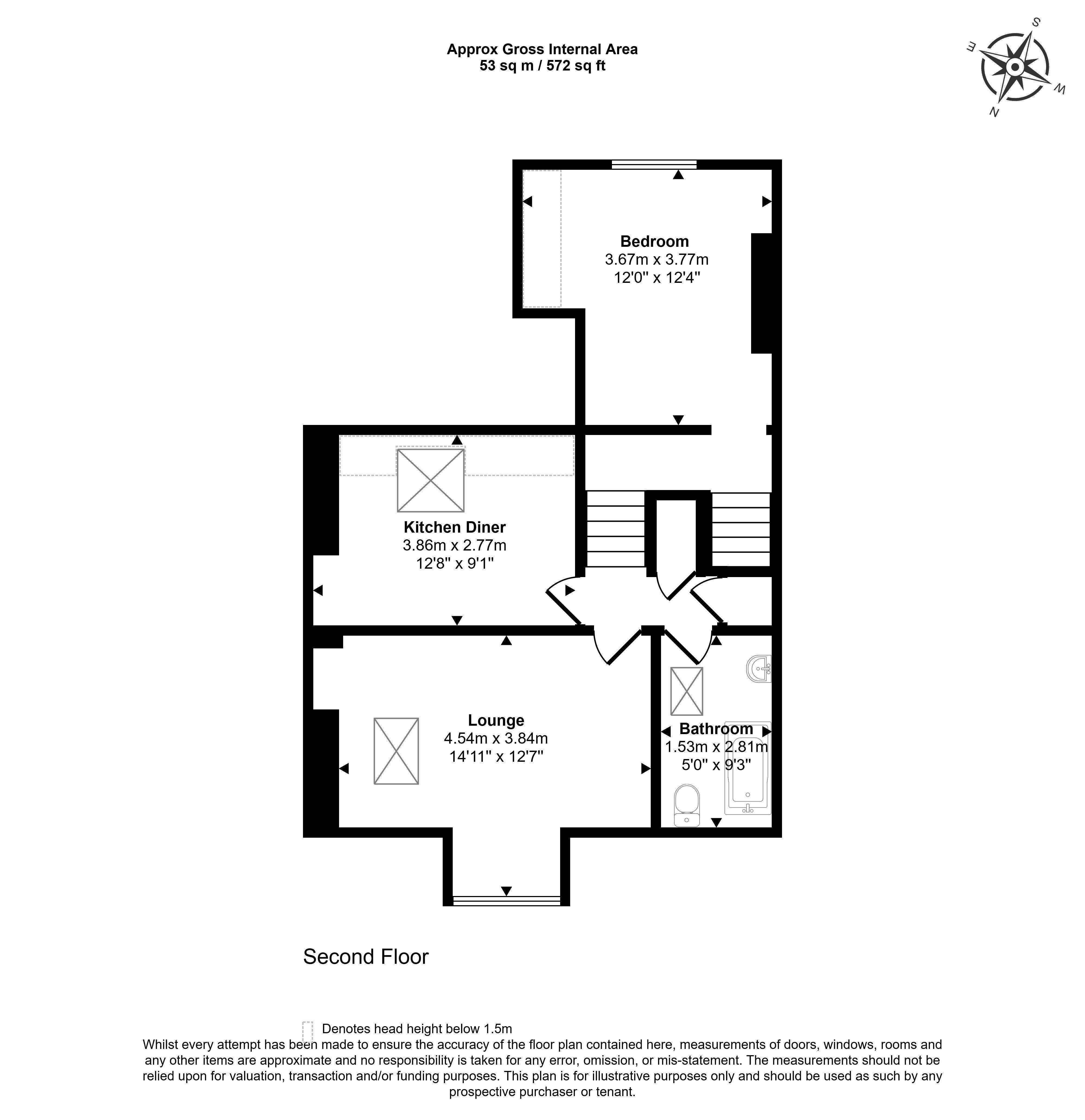 Flat C, 2 Kingdon Road, West Hampstead, London NW6 1PH
