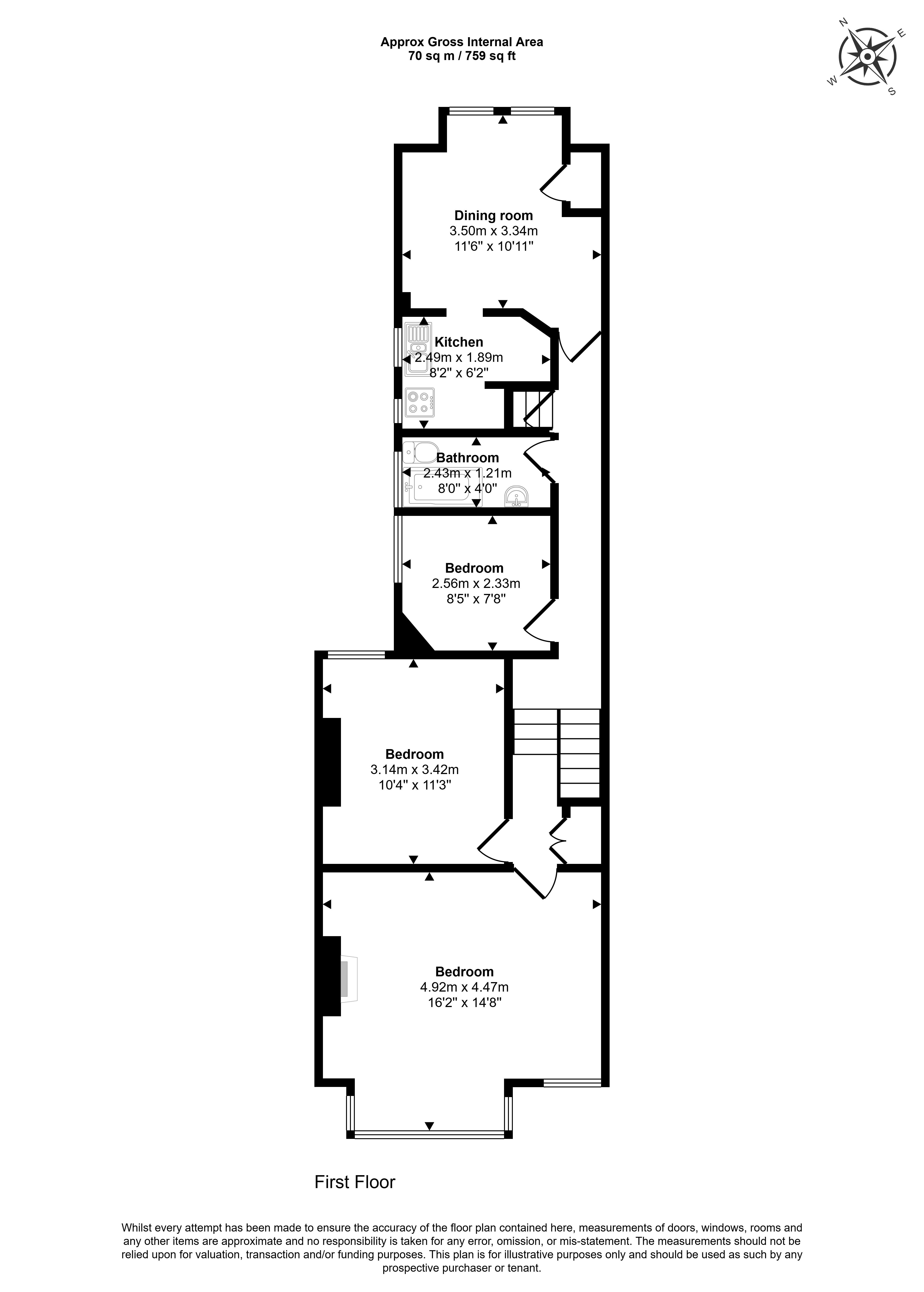 79a Drayton Road, Willesden, London, NW10 4DG