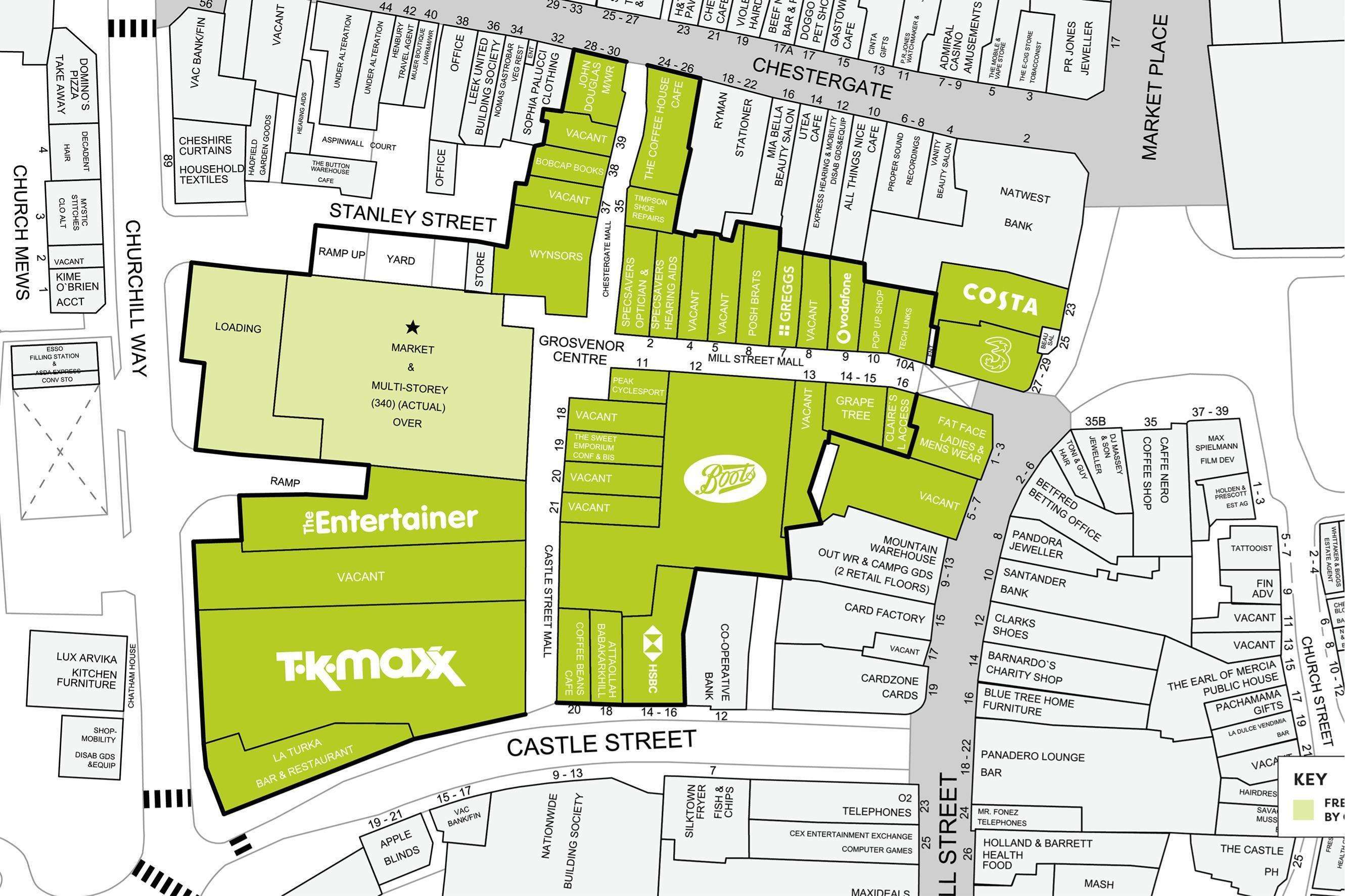 The Grosvenor Centre, 27-29 Market Pl, Macclesfield, SK10 1DY