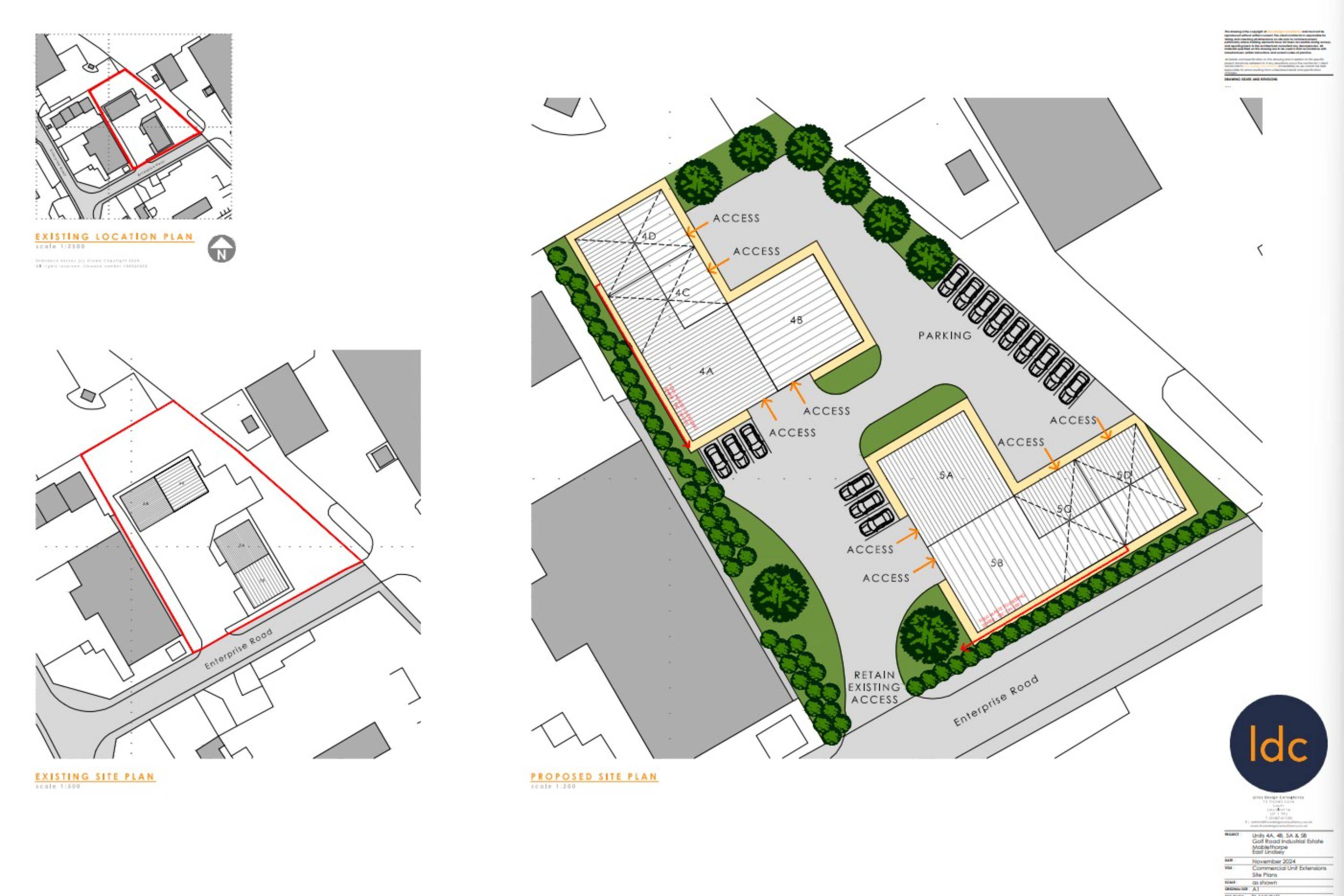 Units 4A/4B and 5A/5B, Golf Road Industrial Estate, Enterprise Road, Mablethorpe, LN12 1NB