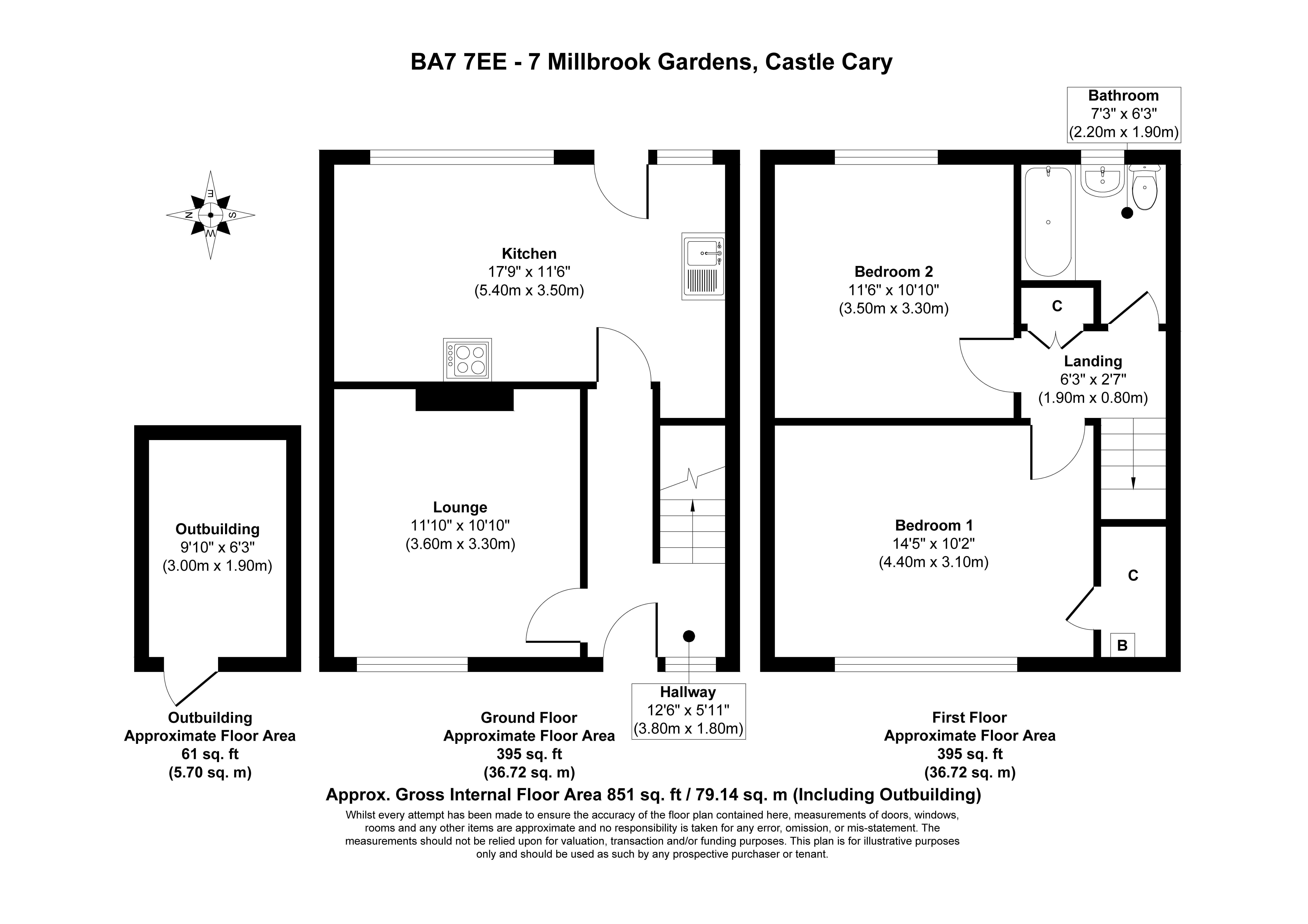 7 Millbrook Gardens, Castle Cary, Somerset, BA7 7EE
