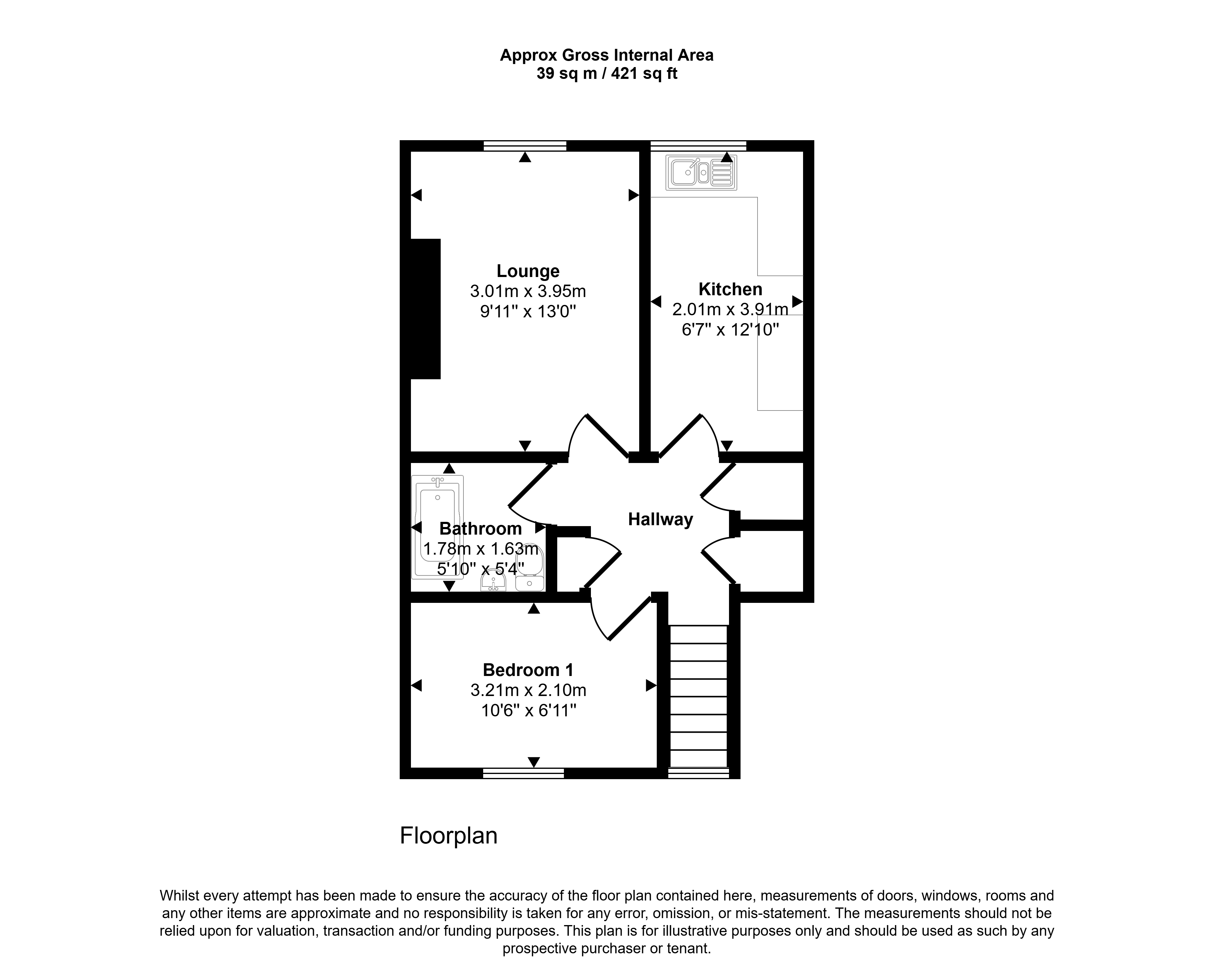 Flat C, 197 Kilburn Park Road, London NW6 5LG
