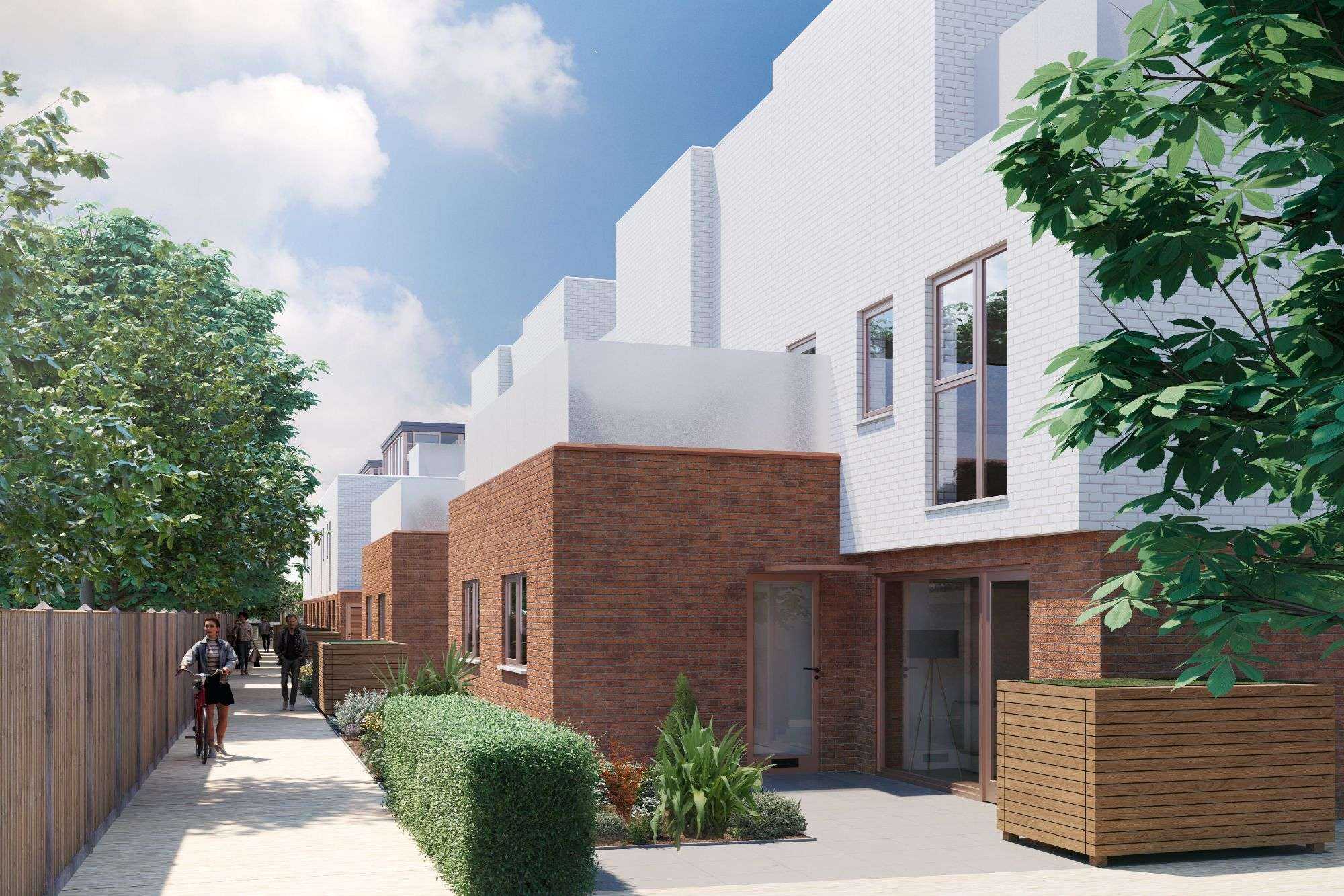 Land and garages rear of 10 Chingford Mount Road, London E4 9AB