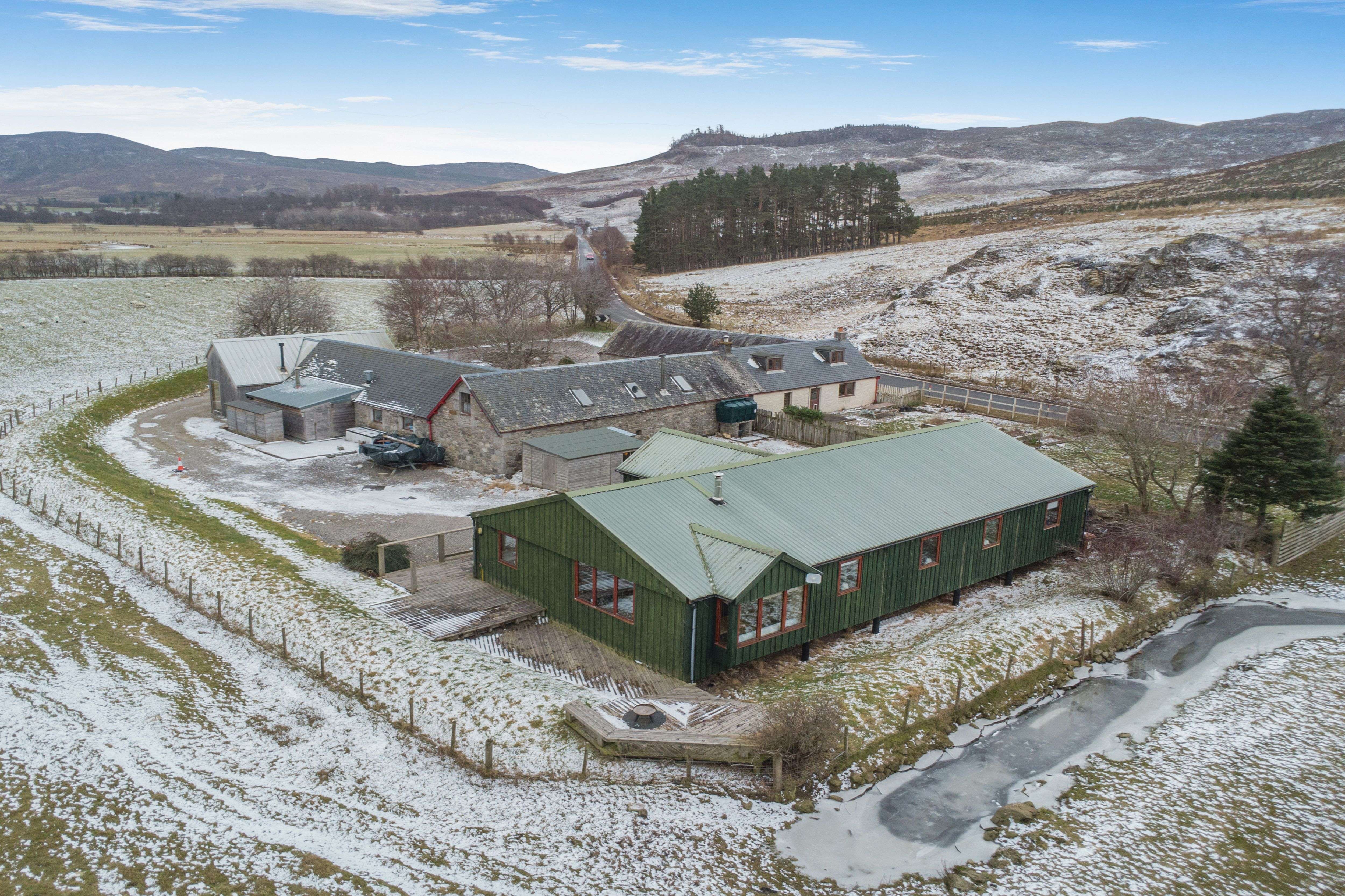 Highland Steading, 
with Cafe and Holiday Accommodation, Laggan Bridge, By Newtonmore, PH20 1BT