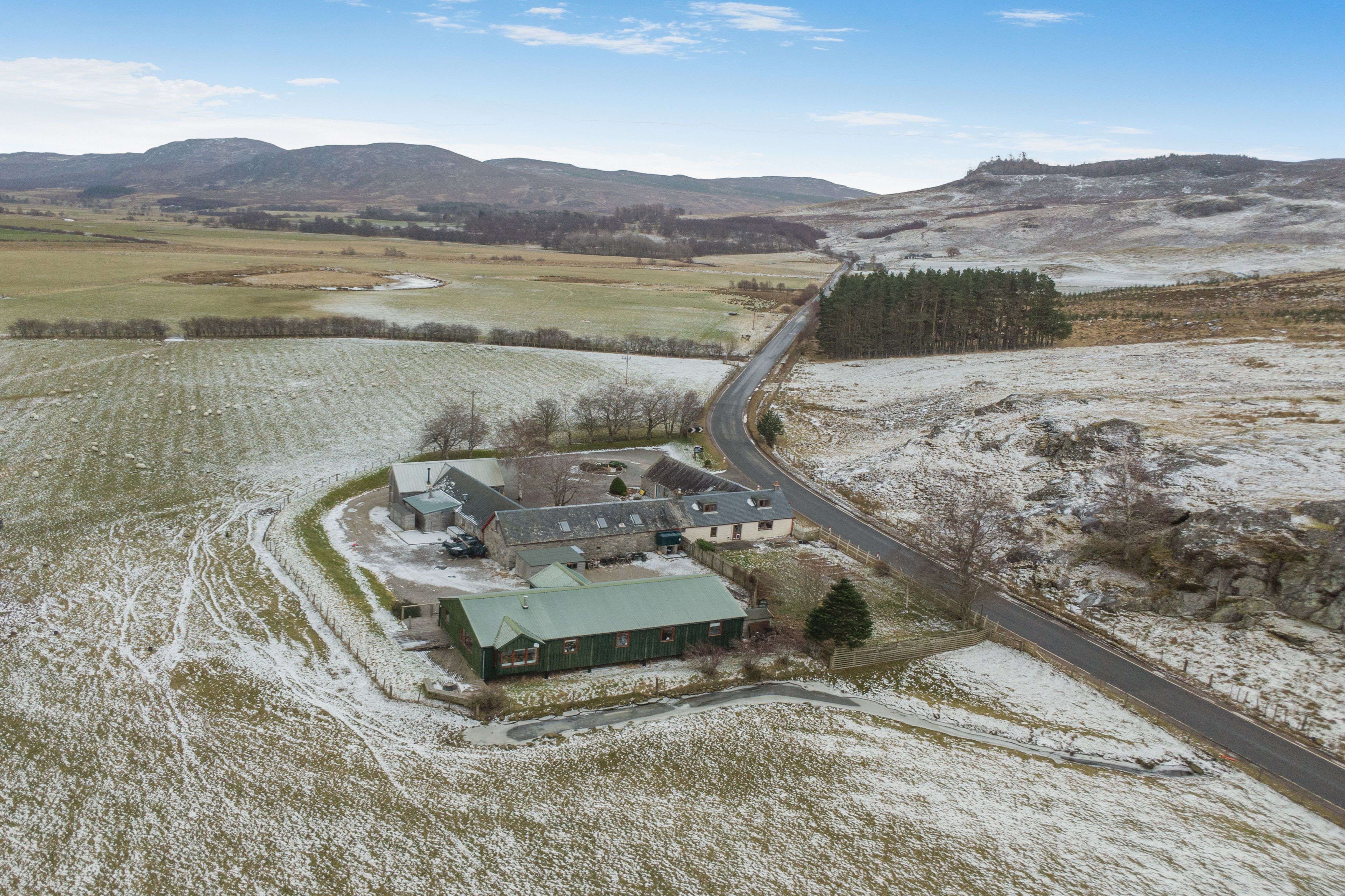 Highland Steading, 
with Cafe and Holiday Accommodation, Laggan Bridge, By Newtonmore, PH20 1BT