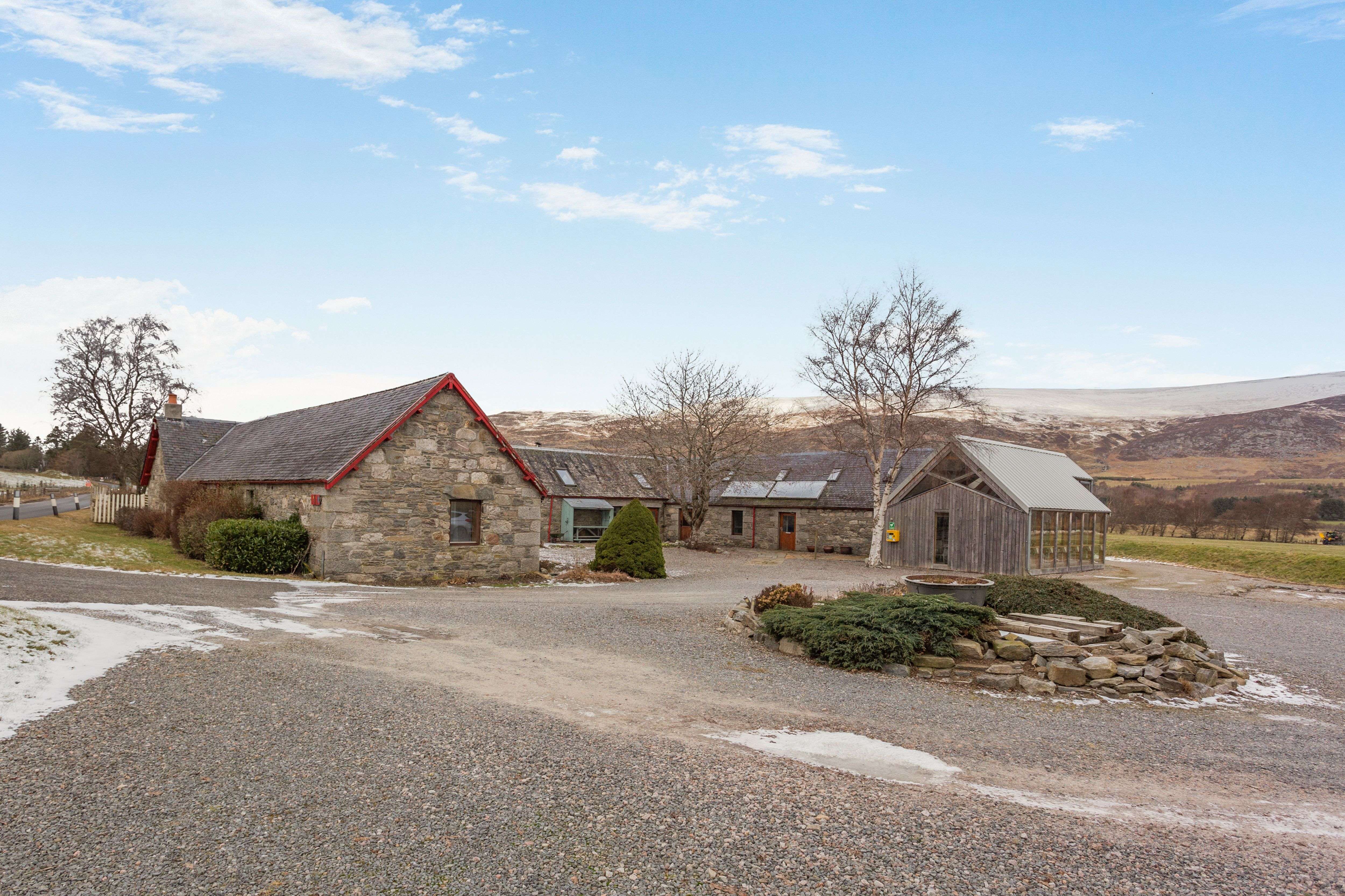 Highland Steading, 
with Cafe and Holiday Accommodation, Laggan Bridge, By Newtonmore, PH20 1BT