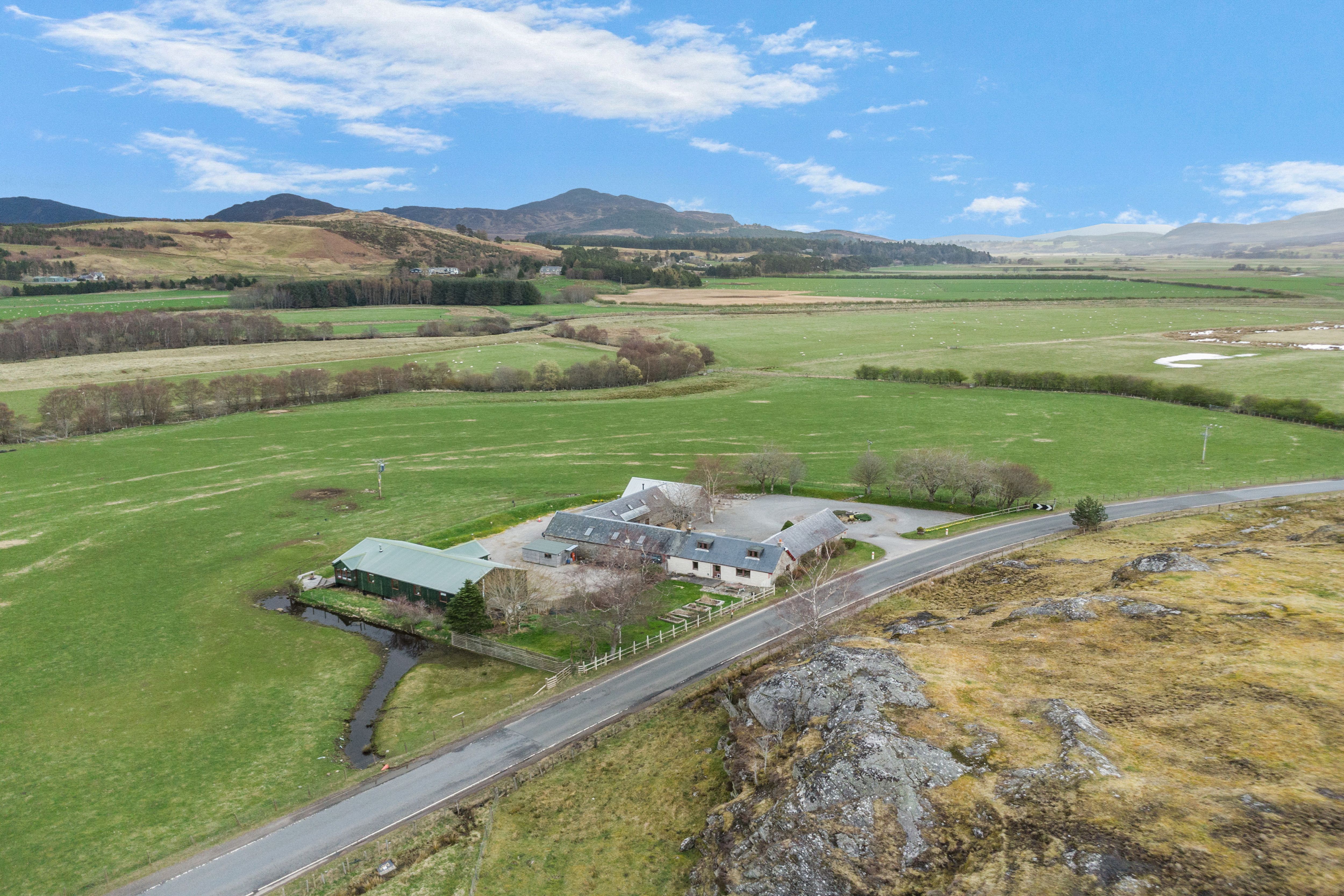 Highland Steading, 
with Cafe and Holiday Accommodation, Laggan Bridge, By Newtonmore, PH20 1BT