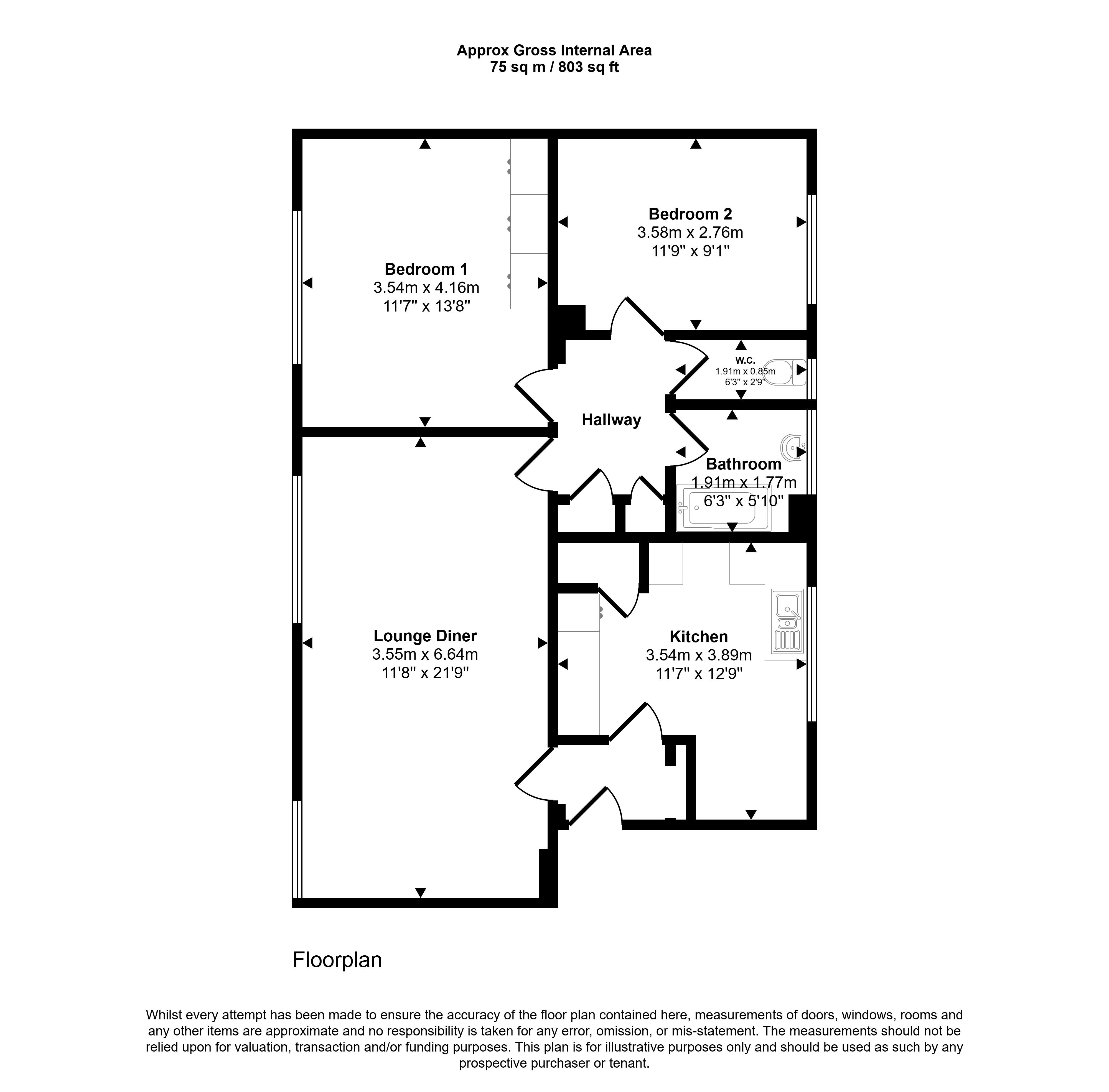 Flat 28 Lloyd Square, 16 Niall Close, Birmingham, West Midlands, B15 3LX