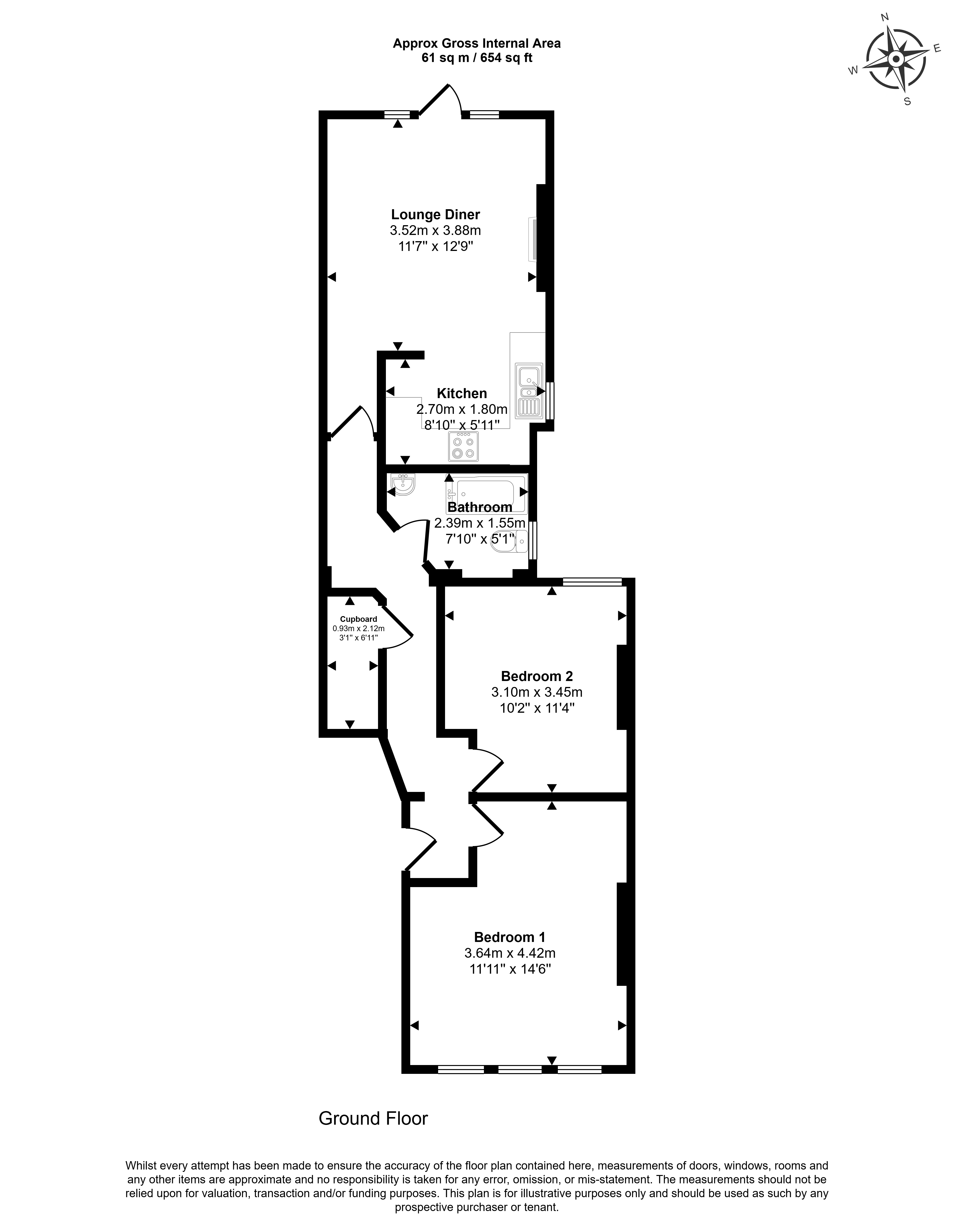 13 Olive Road, London NW2 6TY