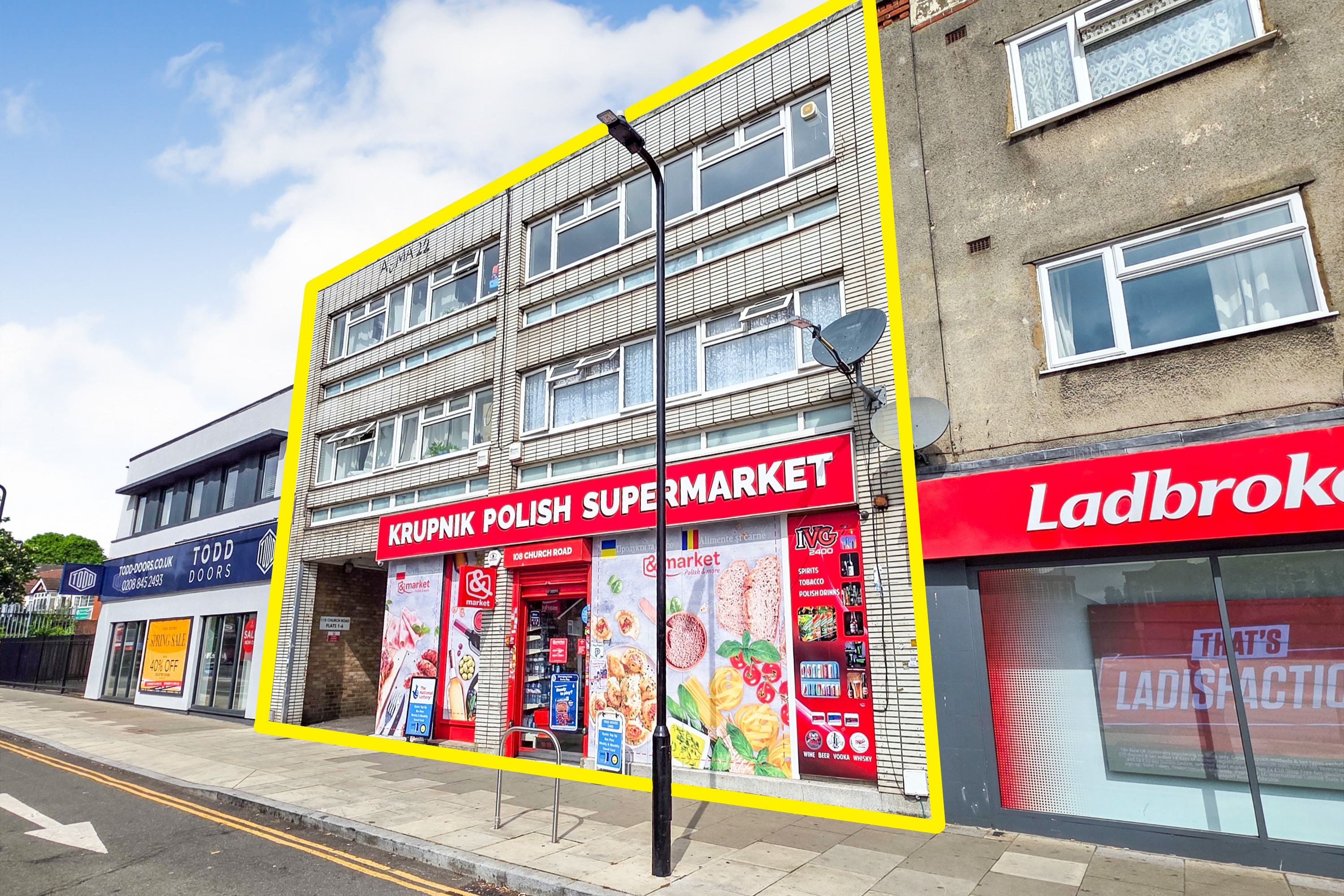 108 - 110 Church Road, Northolt, Middlesex, Greater London UB5 5AB