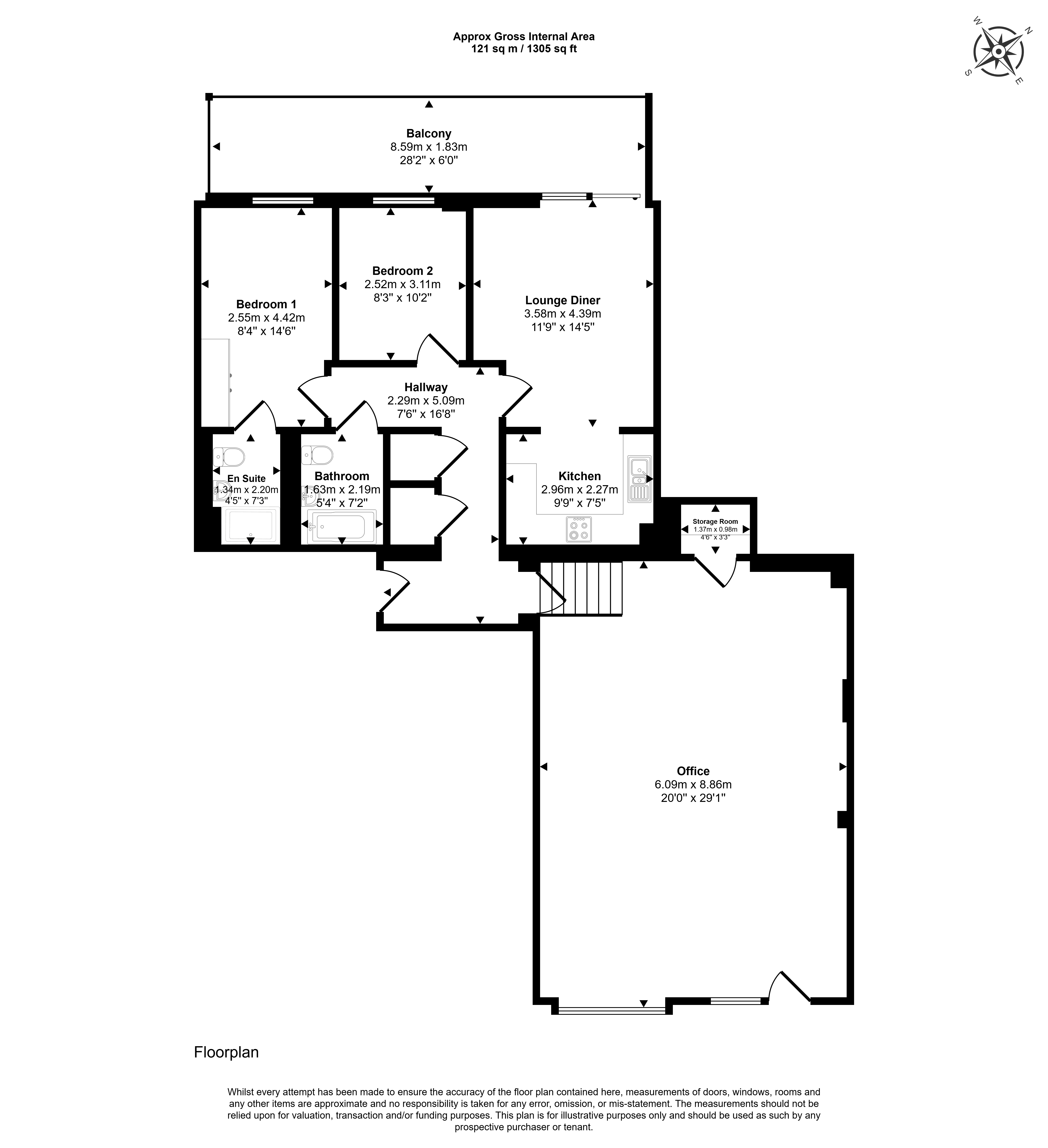 Flat 40, The Lock Building, 72 High Street, London, E15 2QB