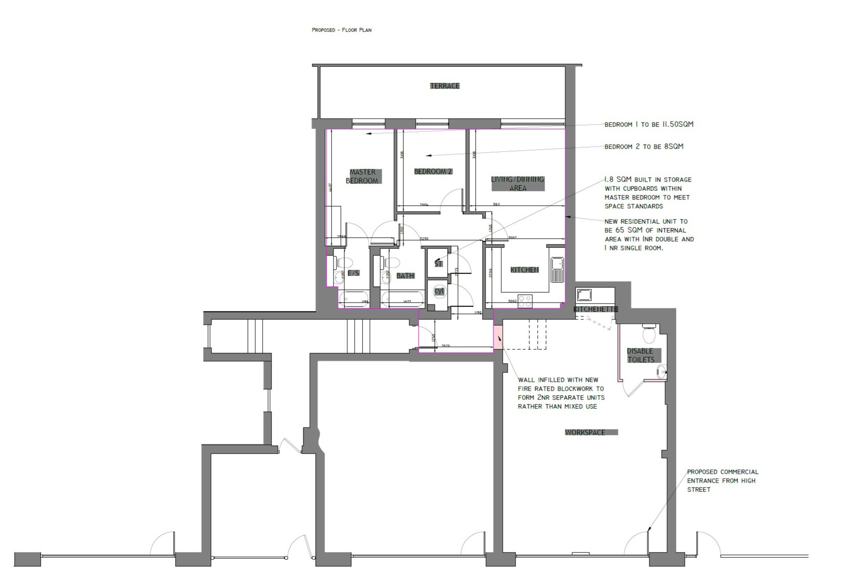 Flat 40, The Lock Building, 72 High Street, London, E15 2QB