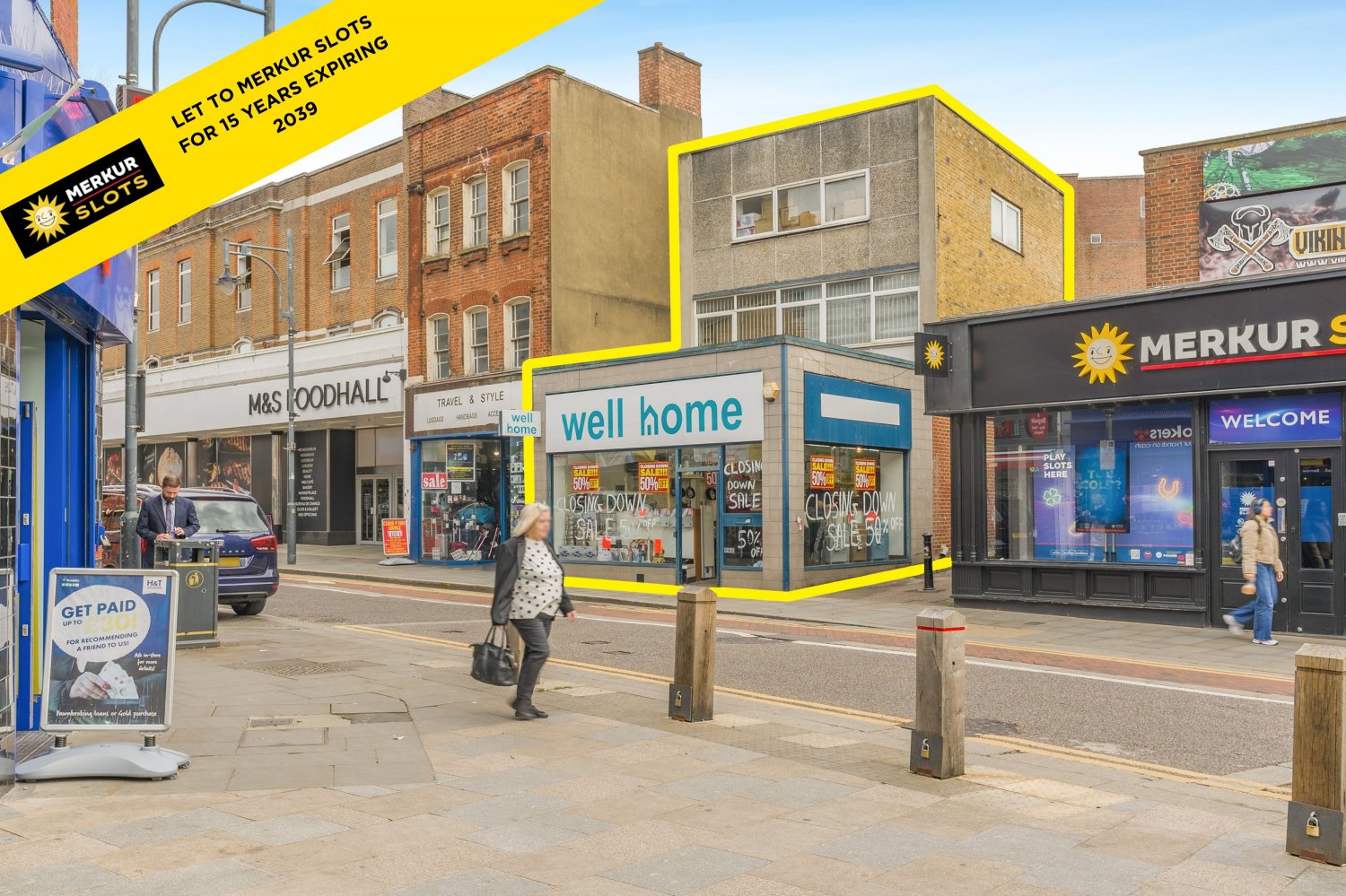 Freehold Retail Investment in Popular High Street