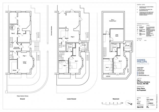 Flat 1, 53 Palace Gardens Terrace, Kensington, London W8 4SB 3