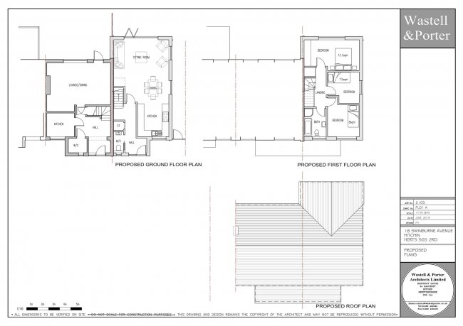 Land adjacent to 18 Swinburne Avenue, Hitchin, Hertfordshire SG5 2RD 6