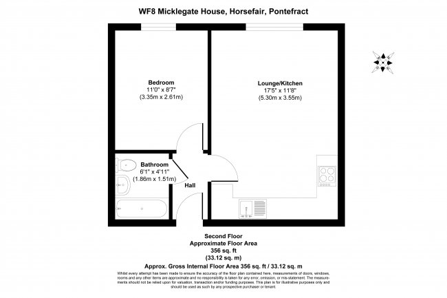 12 Micklegate House, Pontefract, West Riding WF8 1PD
 6