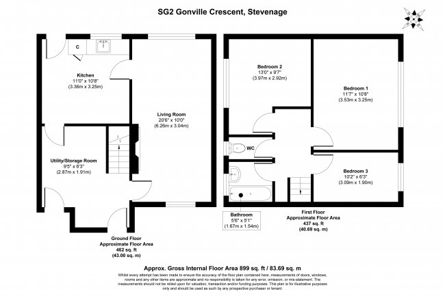 63 Gonville Crescent, Stevenage, SG2 9LY 3