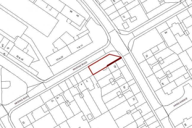 Land adjacent 82 Elsinge Road, Enfield, EN1 4PF 1