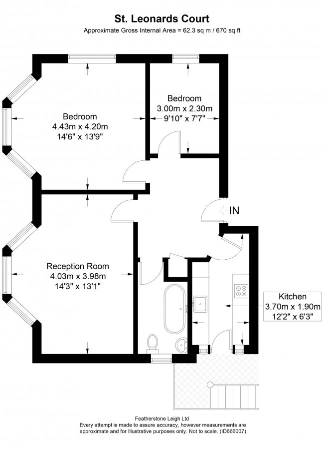 85 St Leonards Court, St Leonards Road, East Sheen, London SW14 7LS 9