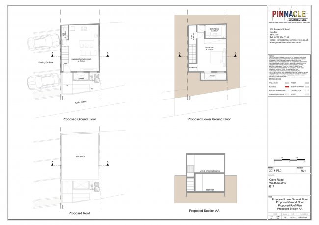 Land and buildings on the South side of Cairo Road, Walthamstow, London E17 3BA 1