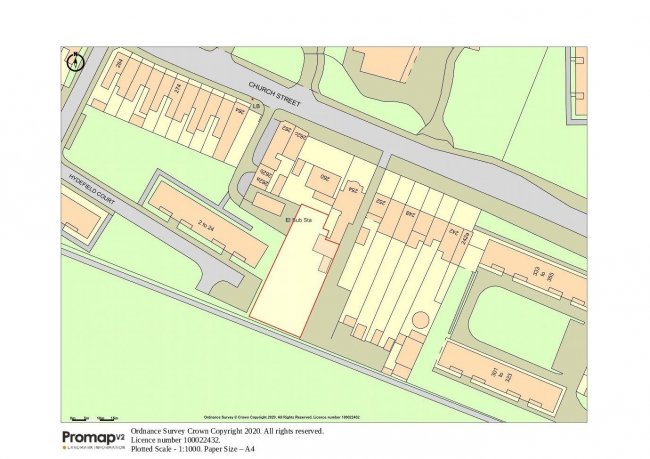 Land to the rear of 254 Church Street, Edmonton, London, N9 9HQ 1