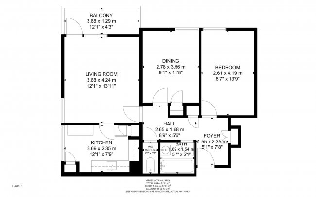 31 Colebrook House, Brabazon Street, London E14 6LB 5