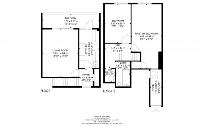 38 Sleaford House, Blackthorn Street, London E3 3PY 2