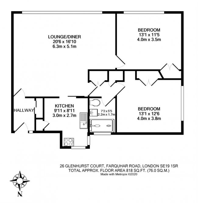 26 Glenhurst Court, Farquhar Road, London SE19 1SR 9
