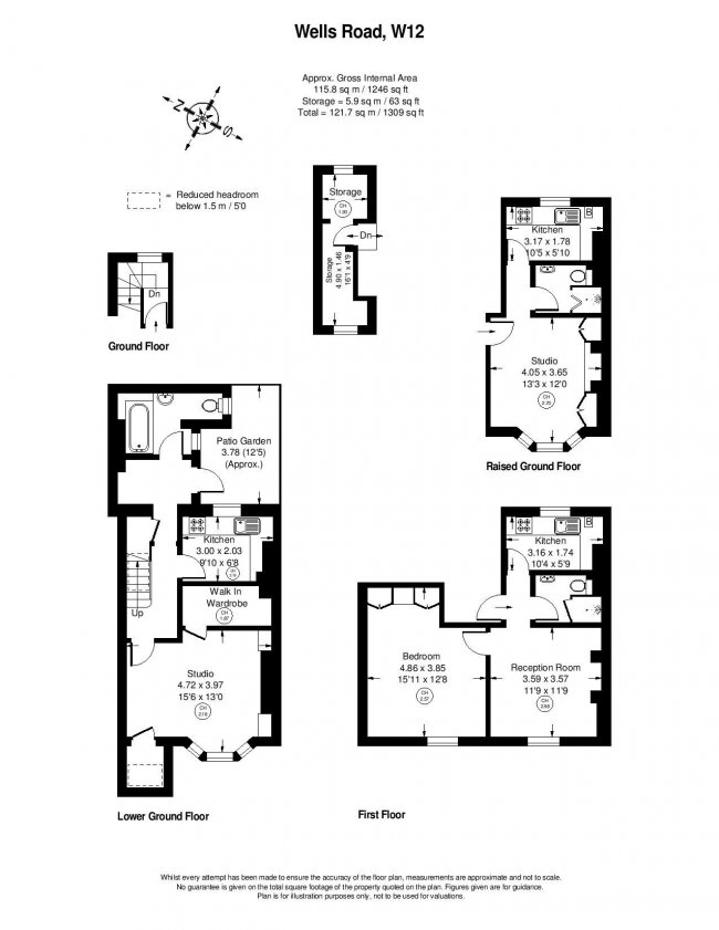 1 and 2 Wells Road, Shepherd's Bush, London W12 8DA 3