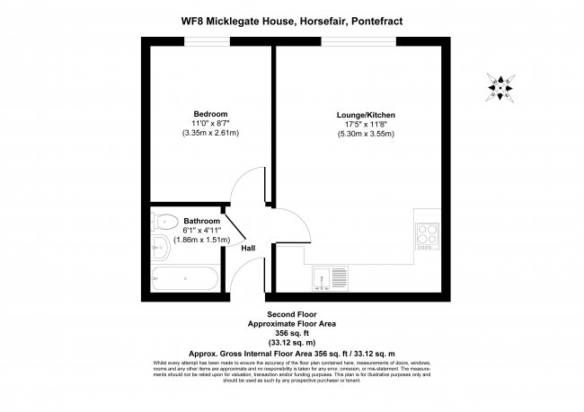 12 Micklegate House, Pontefract, West Riding WF8 1PD
 10