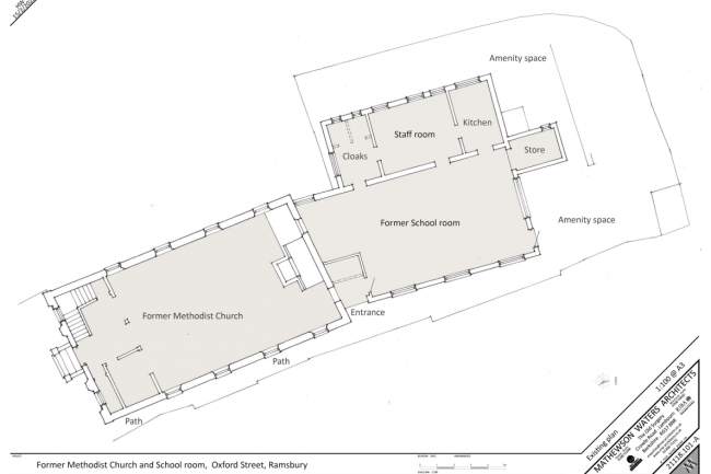 Former Methodist Church and School Room, Oxford Street, Ramsbury, Marlborough, SN8 2PG 1