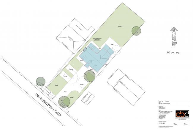 Land adjacent to The Willows, Owls Green, Dennington, Woodbridge, IP13 8BY 6