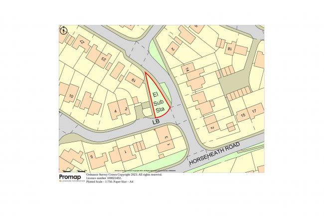 Land adjoining 19 Wheatsheaf Way, Linton, Cambridge CB21 4XB 3