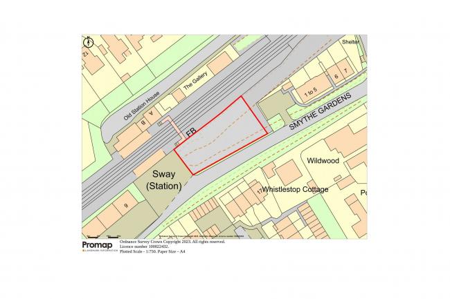 Land adjacent to 1 Smythe Gardens, Station Road, Sway Lymington, SO41 6BF 3