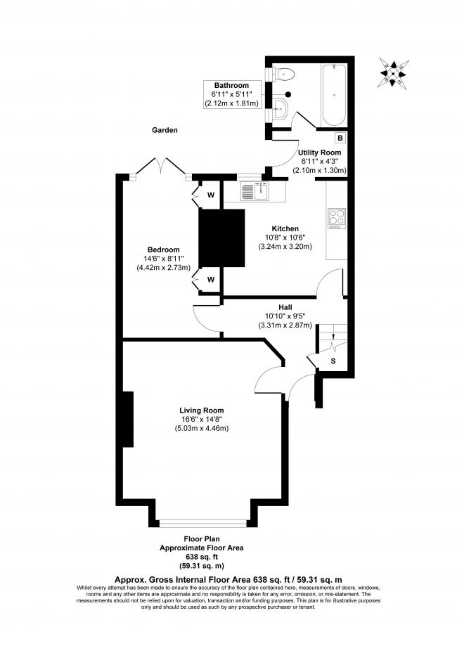 Flat 1, 11 Kidderminster Road, Croydon, CR0 2UF 10