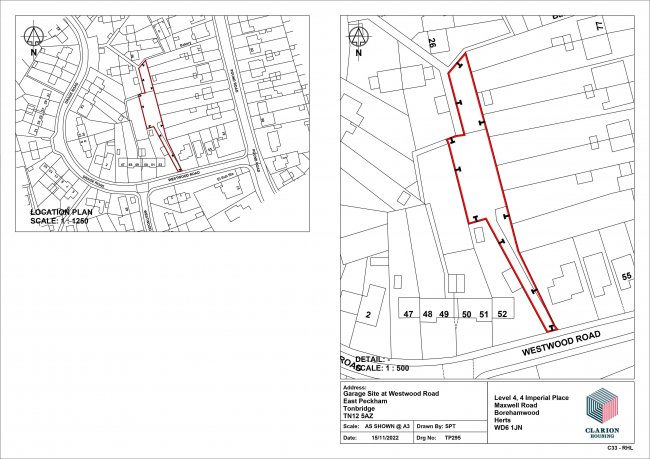 Former garage site at Westwood Road, East Peckham, TN12 5DE 5