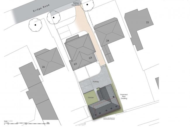 Land to the rear of 25 Eridge Road, Tunbridge Wells, Kent, TN4 8HJ 7