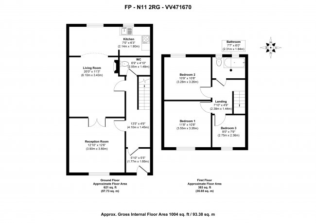 3 Bexhill Road, New Southgate, London, N11 2RG 2