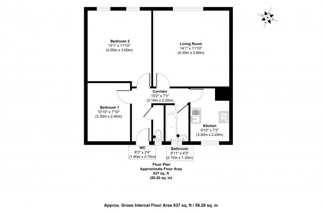 59a Barnet High Street, Barnet, Hertfordshire, EN5 5UR 1