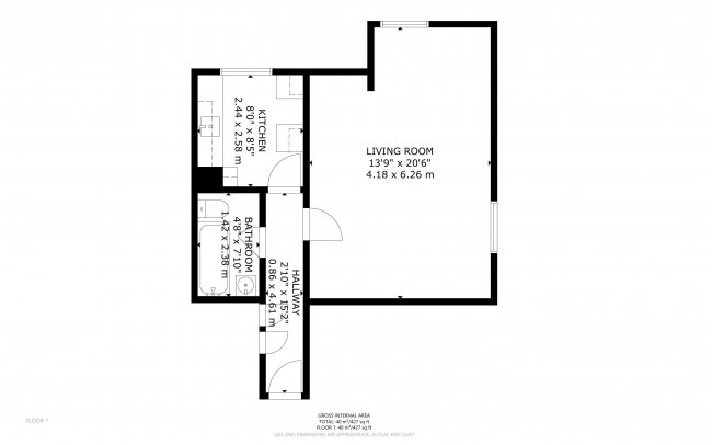 2 Colebrook House, Ellesmere Street, Poplar, London, E14 6LB 1