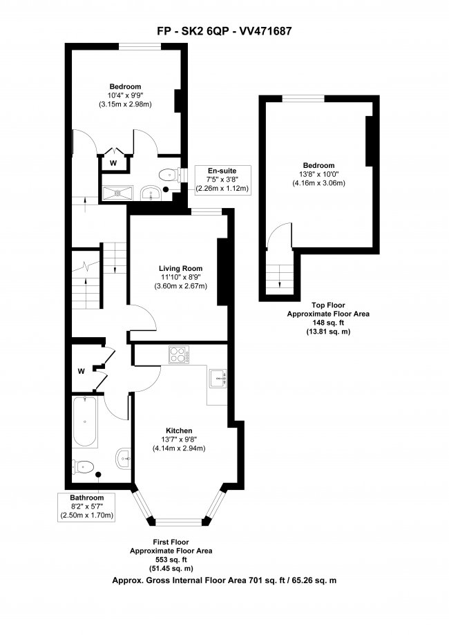 Flat 2 Barnfield Villas, 115-119 Shaw Heath, Stockport, SK2 6QP 4