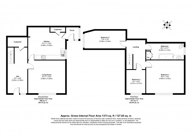 1-3 Forest Farm Cottages (1,2 &3), nr. Forest Row, West Sussex, RH17 7DA 9