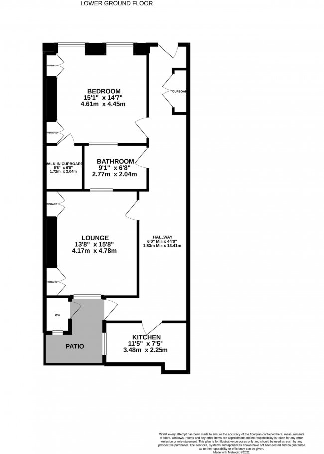 Flat B, 41 Brunswick Square, Hove, Brighton, BN3 1EE 1