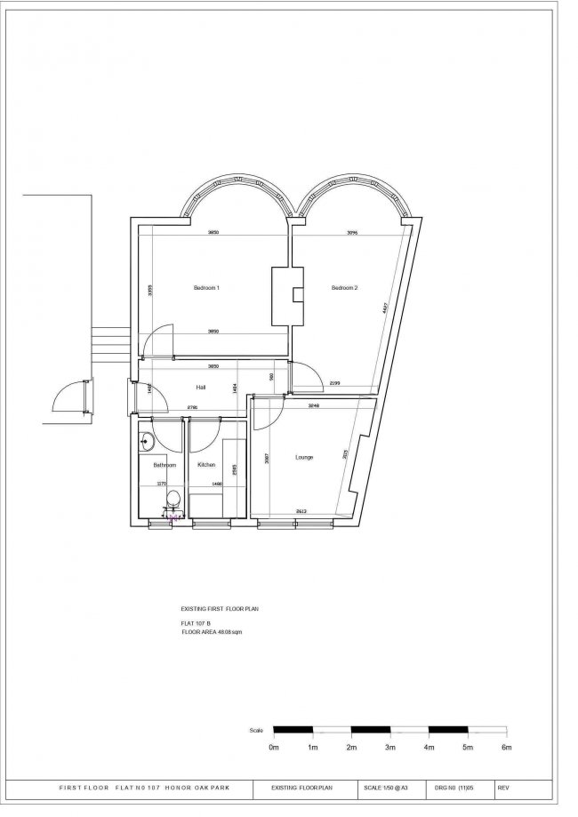 107 and land rear of 105 Honor Oak Park, Honor Oak, London SE23 3LB 1