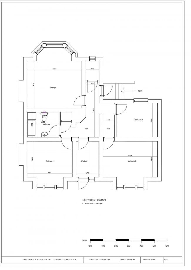 107 and land rear of 105 Honor Oak Park, Honor Oak, London SE23 3LB 1
