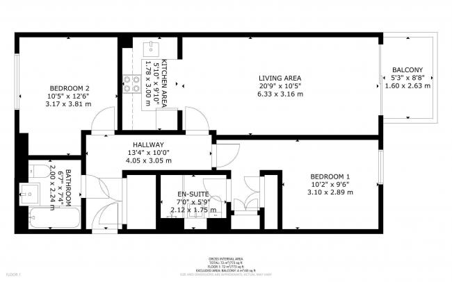 Flat 41 Keats Apartments, 6 Saffron Central Square, Croydon, CR0 2FT 8